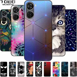 For ZTE Blade V40 Design Case Shockproof TPU Soft Silicone Cases for For ZTE Blade V40 Design 8046 Protective Cover V40Design