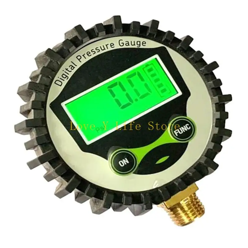 L74C Digital Manometer Pressure Gauge with G1/G1/2 Bottom Connector & Protector