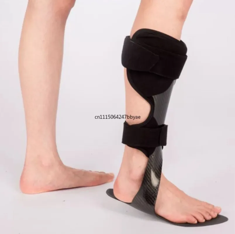 For Aluminum Carbon Fiber Ankle Foot Orthosis Drop Foot Brace Stabilization Support Bracket for Men Women Foot Fixation
