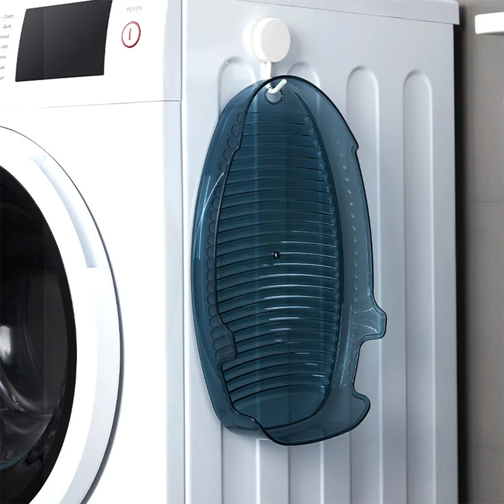 

Plastic Washboard Mini Size for Laundry Water Saving Portable Wash Board Anti-Skid Stable Base Ideal for Underwear Dorm Travel