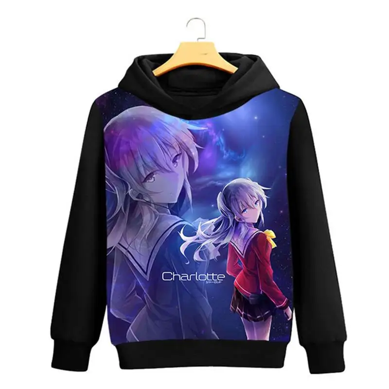 

New Charlotte 3D Hoodie Sweatshirt Polyester Fiber Casual Unisex Printed Design Heat Retaining Comfortable Fit Summer Collection