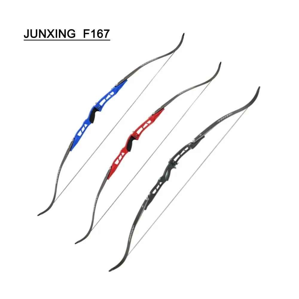 JUNXING F167 Recurve Bows Sets 66inch ILF  20/24/26/32/36/40lbs Archery Target Practice Hunting Shooting Bow Beginner Training