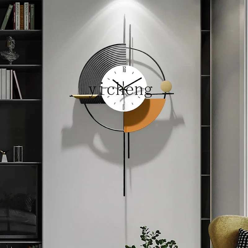 

TQH Sofa Background Wall Decorations Pendant Light Luxury Iron Wall Decoration on Both Sides