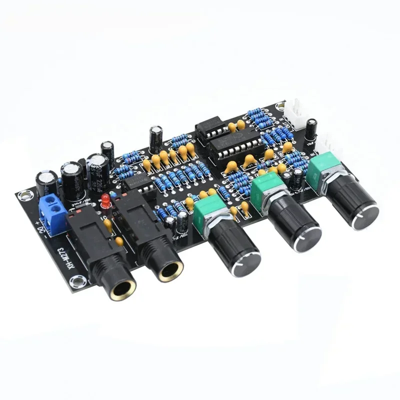 XH-M273 PT2399 DC 12-24V Digital Preamplifier Board Karaoke Reverberation Microphone Control