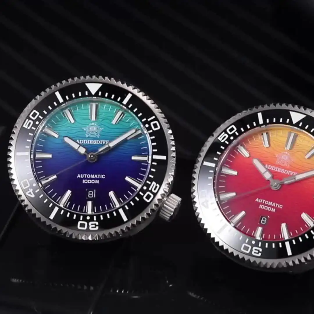 ADDIESDIVE 自動巻きダイバーズウォッチ 46mm 1000M