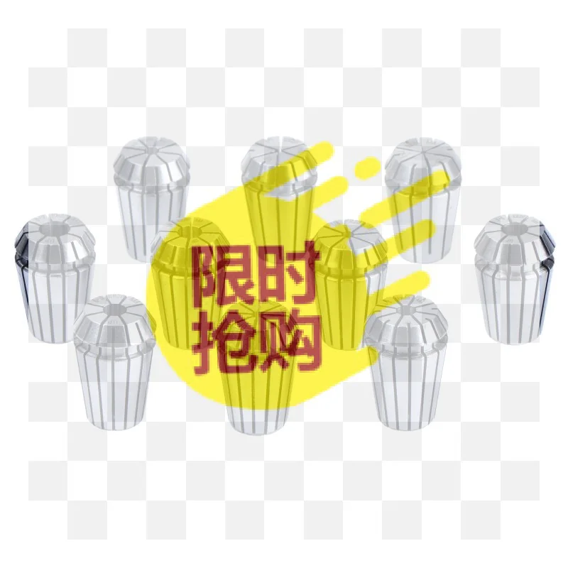 【BA】ER20 ER Spring Collet Chuck 0.005mm Accuracy 0.008mm For CNC Milling Tool Holder Engraving Machine Spindle