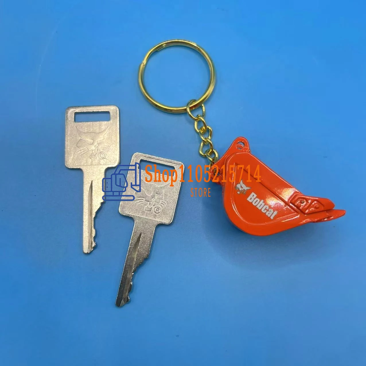 2pcs D250 Ignition Keys 669324 - Heavy Equipment Bobcat 评论和价格