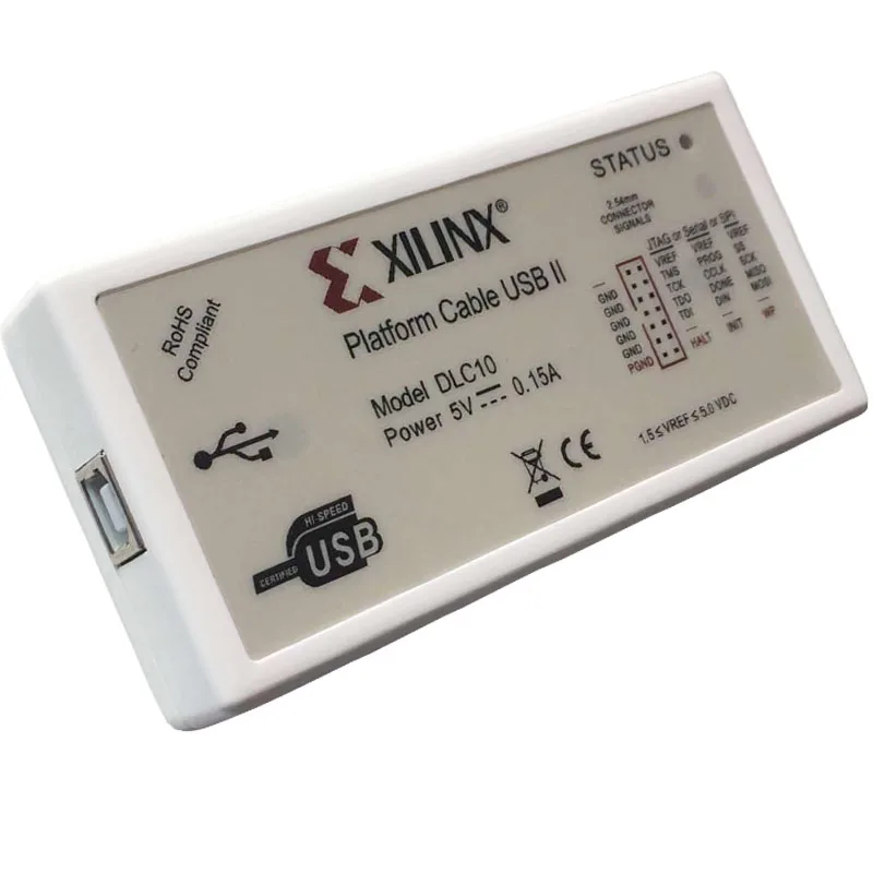 Kabel platformy Xilinx DLC10 Kabel do pobierania USB Programator Jtag do obsługi FPGA CPLD XP/WIN7/WIN8/Linux