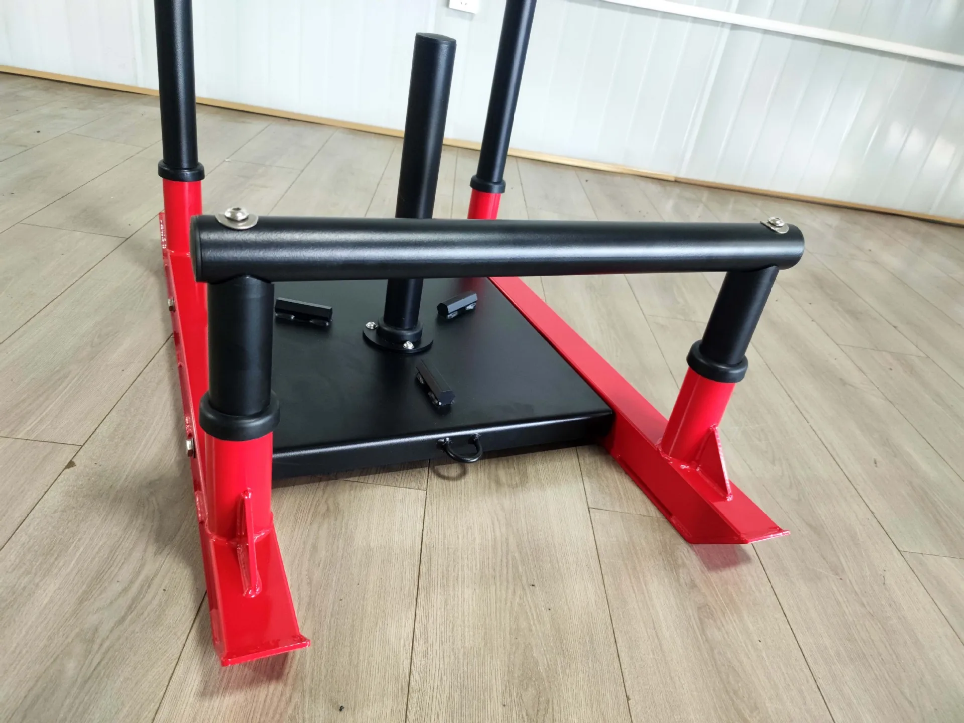 Fitness Push Pull Sled, Weight Training Sled for Speed Power, Agility Resistance Sled for Athlete Training, Heavy Duty Push Sled