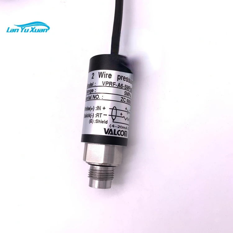 VALCOM pressure sensor VPRF-A6-2/5/VPRT/Q-A2/VHR3/VPS-A4 transmitter