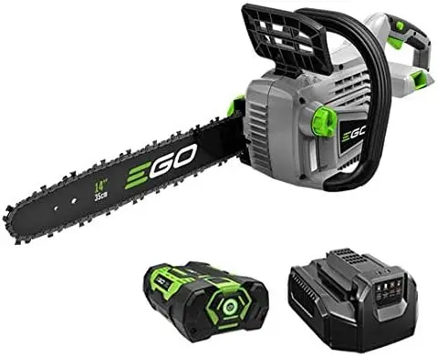 Cs1401 56V Lithium-Ion Cordless Electric Chainsaw With 2.5Ah Battery And Standard Charger