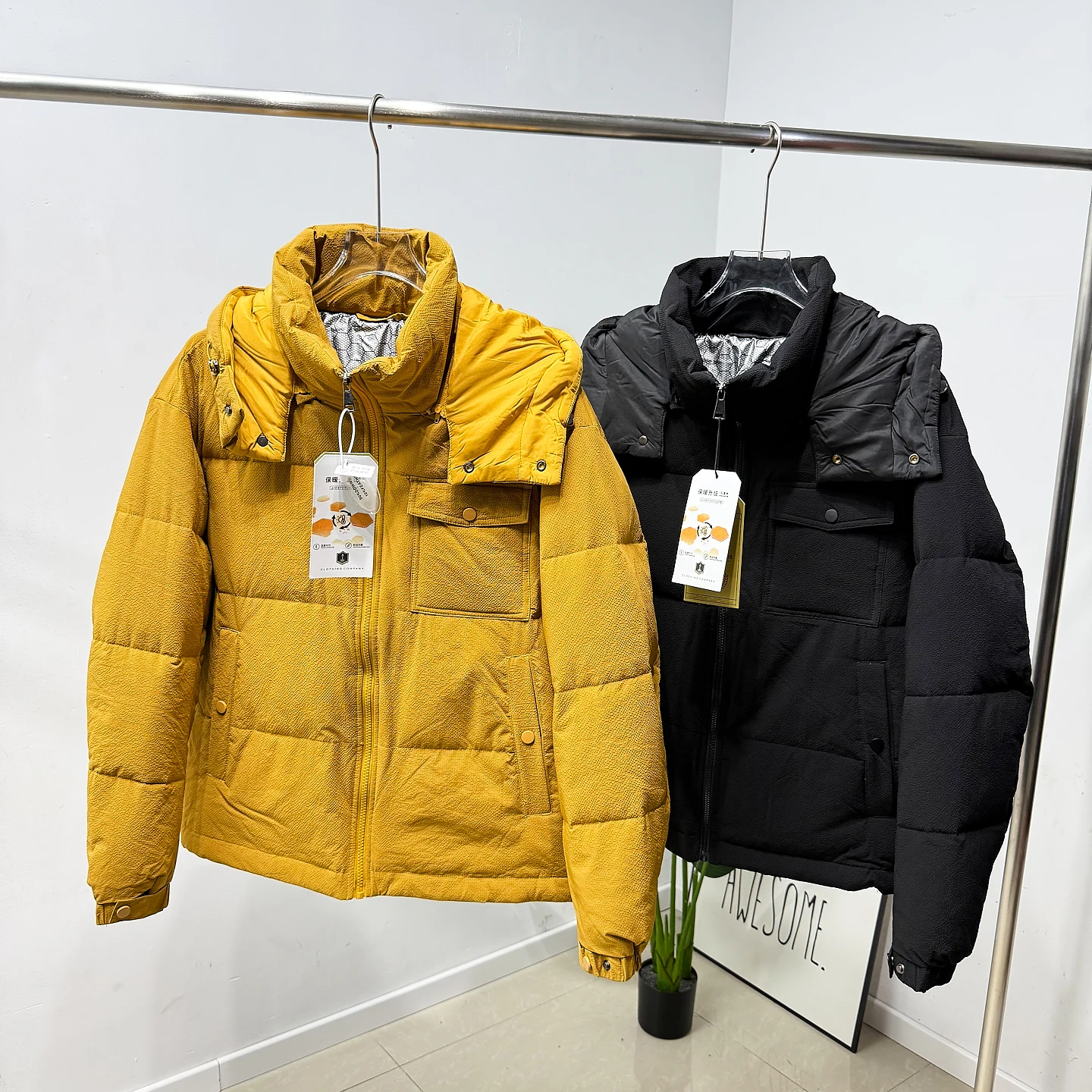 

Мужская утепленная зимняя куртка с наполнителем из 90% пуха (800 Fill Power), с подогревом, из прочного полиэфирного волокна, с длинными рукавами, на молнии, для активного отдыха