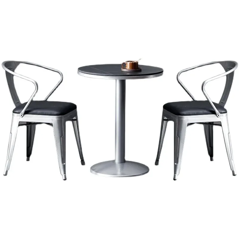 

Vintage industrial style wrought iron chair barbecue restaurant pot restaurant dining chair lounge chair cafe restaurant bar