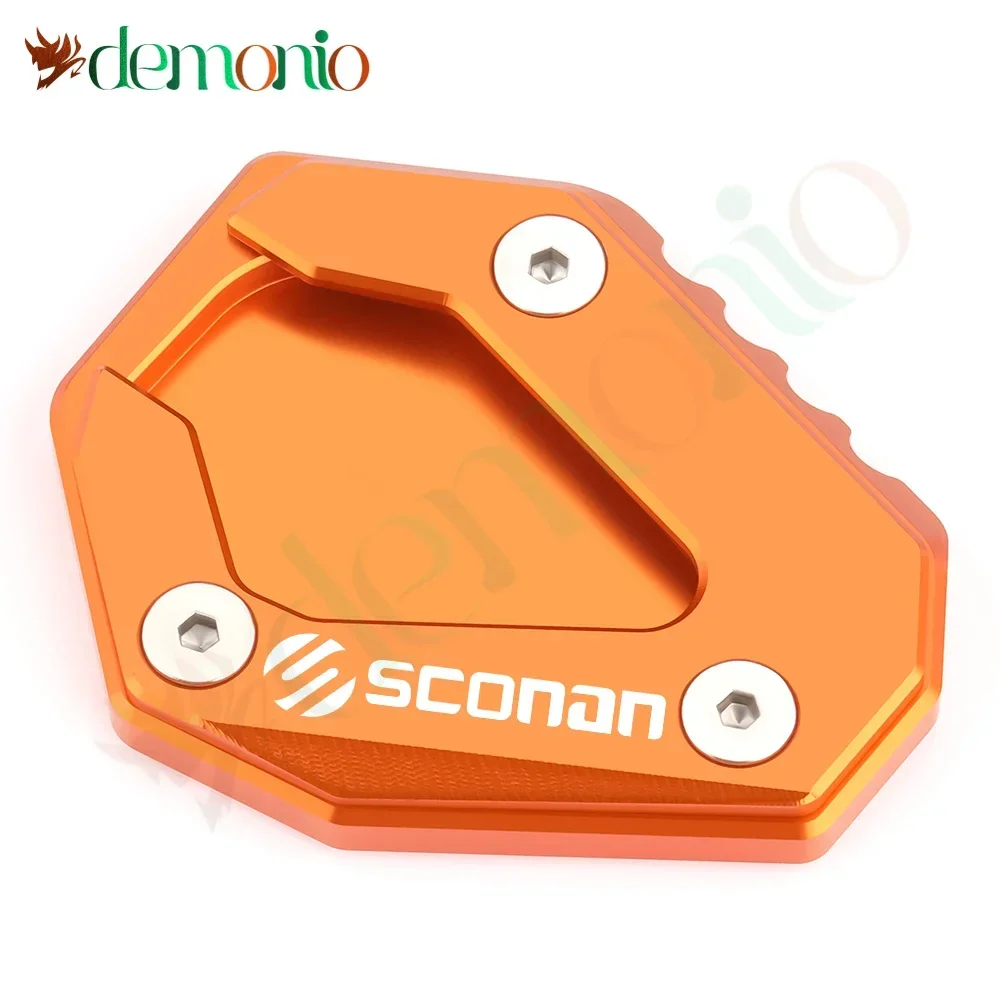 Accessoires de moto en aluminium pour KTM 1290SUPER DUKE GT 1290 SuperDuke GT, béquille latérale, Extension de plaque, coussinet d'agrandissement