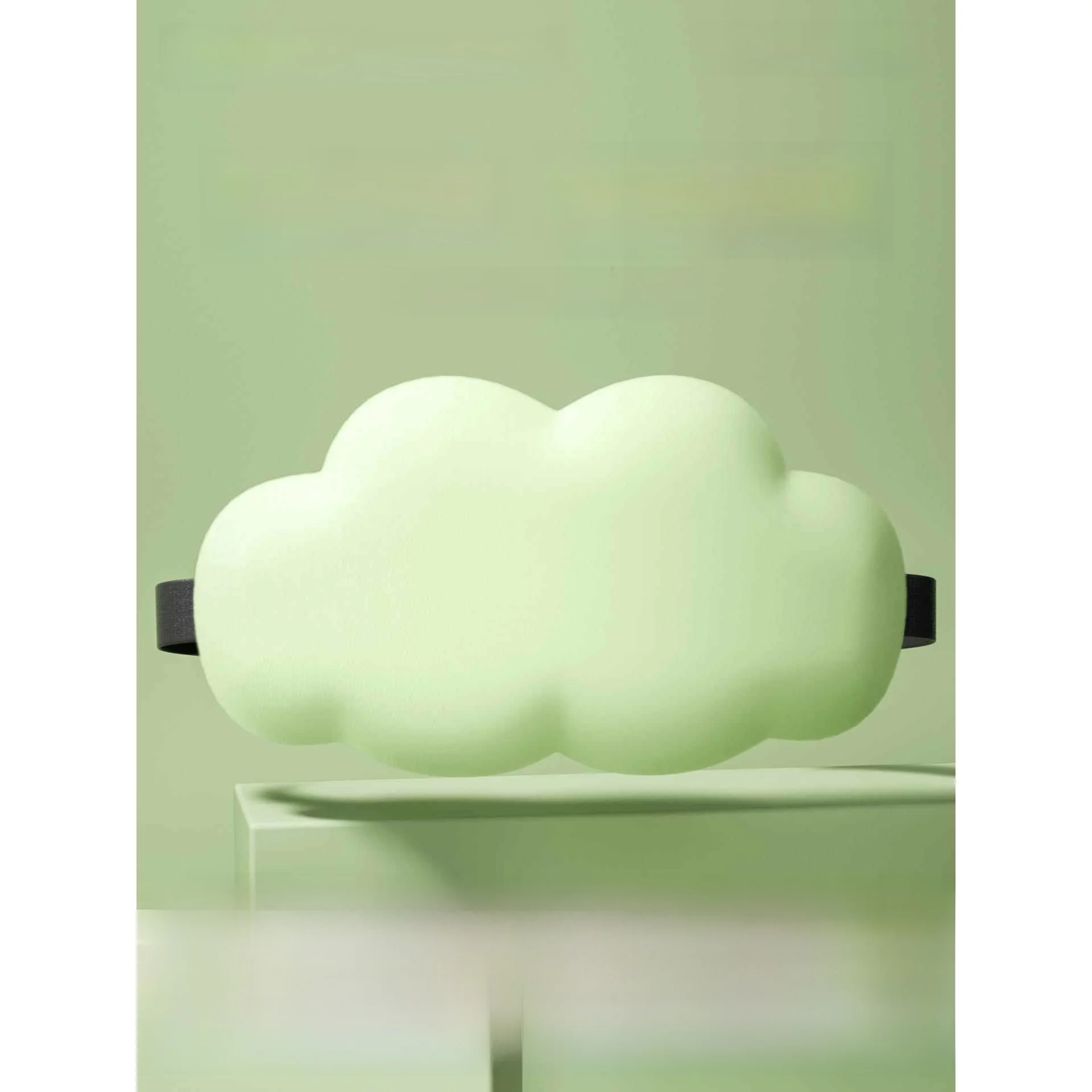 

Cloud Silk Eye Mask Non-Light Translucent Memory Foam Sleep Eye Cover Breathable Light Blocking 3D Eye Protection Home Use
