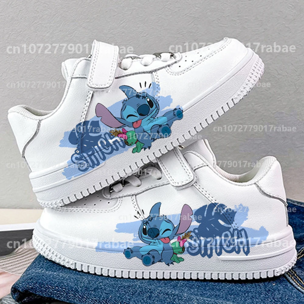 Stitch Shoes sneakers for children Student Casual basketball shoes Kid Sneakers girls boys Running Fashion Sports Shoes Gift