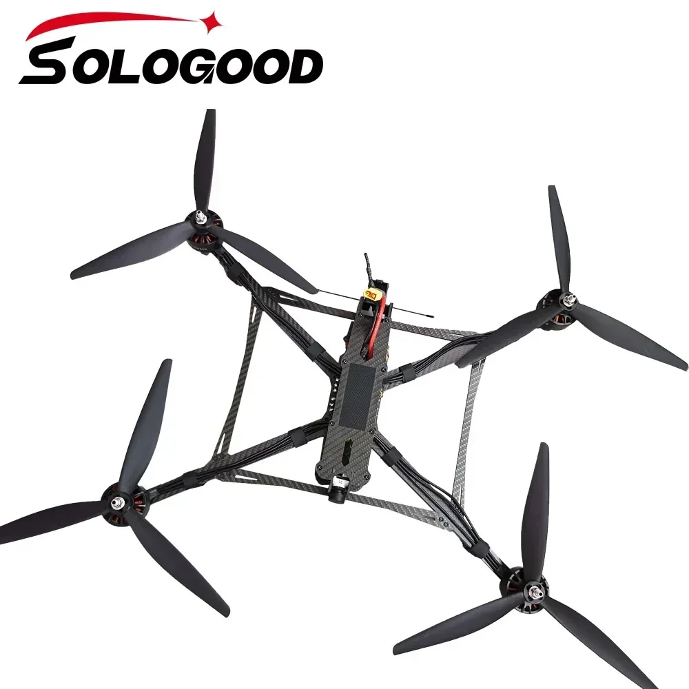 SoloGood MARK4 V3 Pro 13inch 570mm Frame F722 80A 8S Stack 4312 508KV Brushless Motor RunCam Phoenix2 SPV3 Gemfan 1308 Propeller