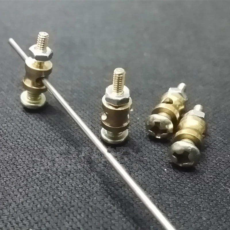 100/40/20 stks/partij RC Vliegtuig Stuurstang Linkage Stopper Servo Connectors Verstelbare Gemakkelijk Diameter 1.5mm voor Rc Helicopter