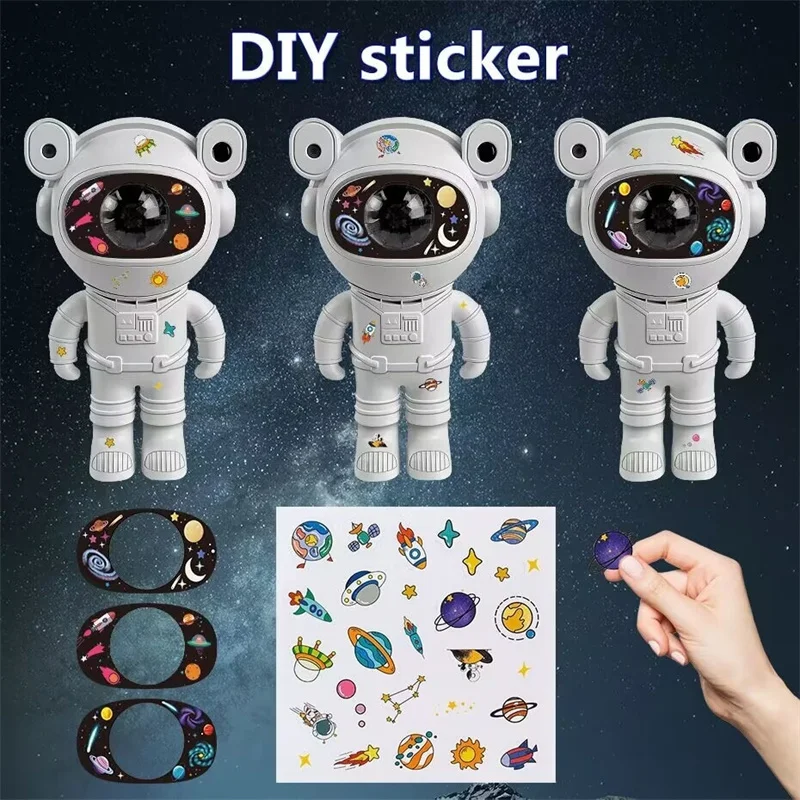 Projektor Galaxy Star LED lampka nocna DIY astronauta mgławica porjectory lampa do sypialni oprawy dekoracyjne do domu prezenty dla dzieci