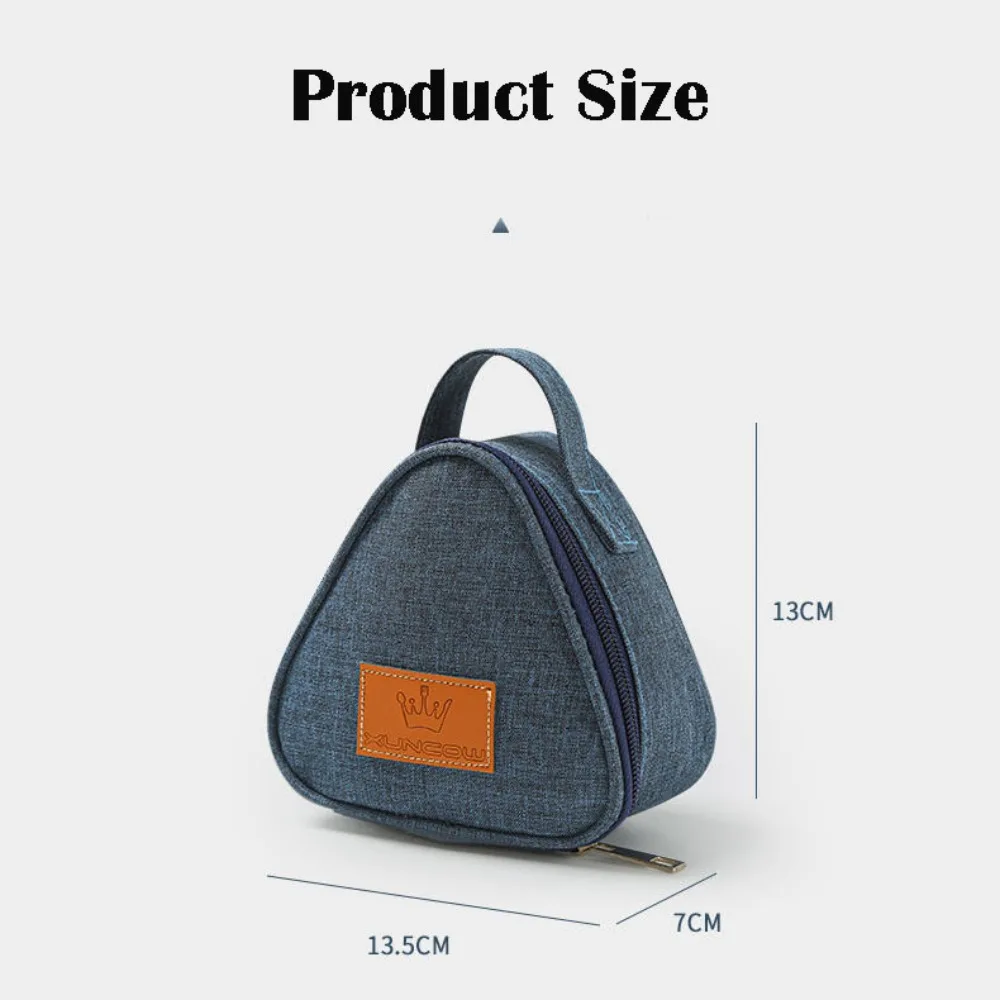 

C5 High Quality Portable Triangular Insulation Bag Mini Durable Thermal Cooler Lunch Tote Aluminum Foil Lunch Carry Bags Home