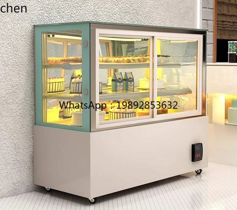 ตู้แช่เค้ก ZS, ขนมหวานผลไม้, ขนมปังเวสต์พอยต์, ตู้แช่แบบเปิดด้านหน้า