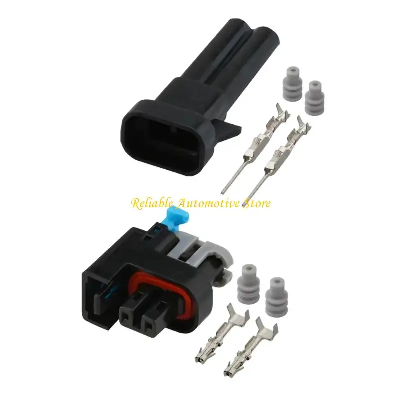 M68B Robust 2 Terminal Injector Adapter Plug 15326181 for Vehicle Performances Tuning
