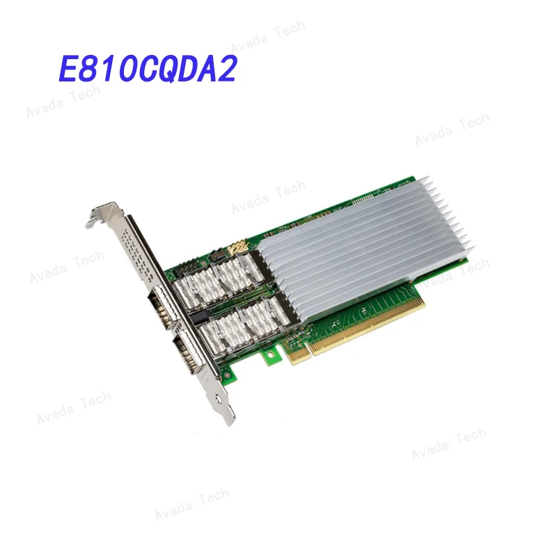 

E810CQDA2 Efficient workload-optimized performance at Ethernet speeds of 1 to 100Gbps