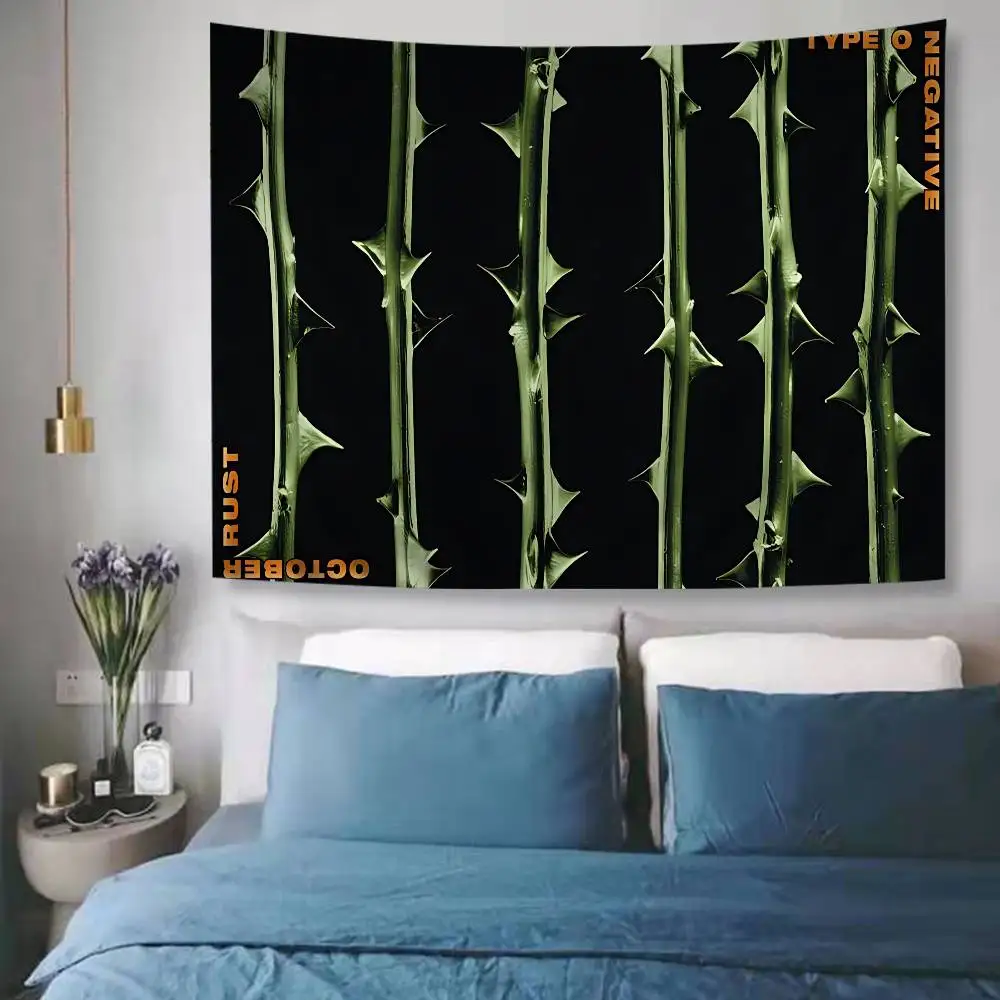 T-Type O N-Negative band Chart Tapestry Art Science Fiction Room Home Decor Cheap Hippie Wall Hanging