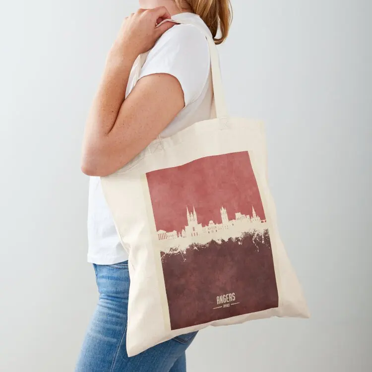 Angers France Skyline Tote Bag