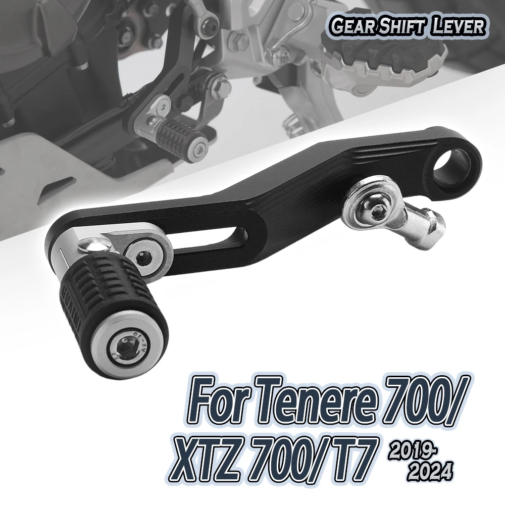 

Для YAMAHA TENERE 700 XTZ 700 T7 XTZ700 2019-2024 мотоциклетный алюминиевый регулируемый складной рычаг переключения передач с ЧПУ, педаль переключения передач