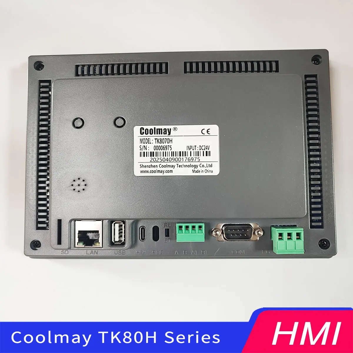 Coolmay TK8070H TK6070 TK6070FH Wifi 7 Inch HMI Display Screen Human Machine Interface Display Calendar Support Sealed in Box