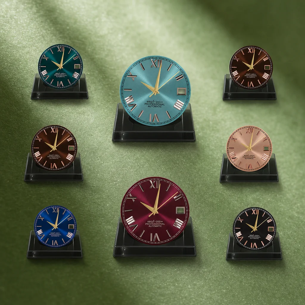 

NH 28.5mm S Logo NH35 Dial T-iffany Dial Blue Dial Fit NH36 4R 7S Movement High Quality Watch Modification Accessories