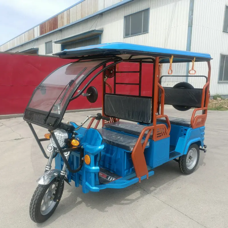Load king Windshield Rainproof Sightseeing Car Three-wheeled Electric Vehicle With Passenger