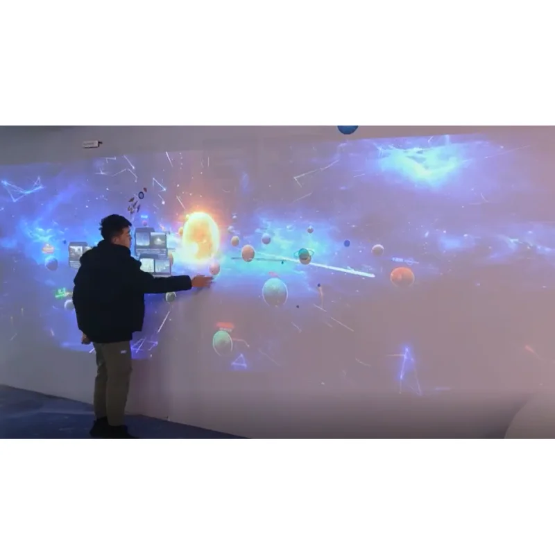 

Интерактивная проекционная система для помещений с большим экраном - Проекция на стены и пол для детских игровых площадок