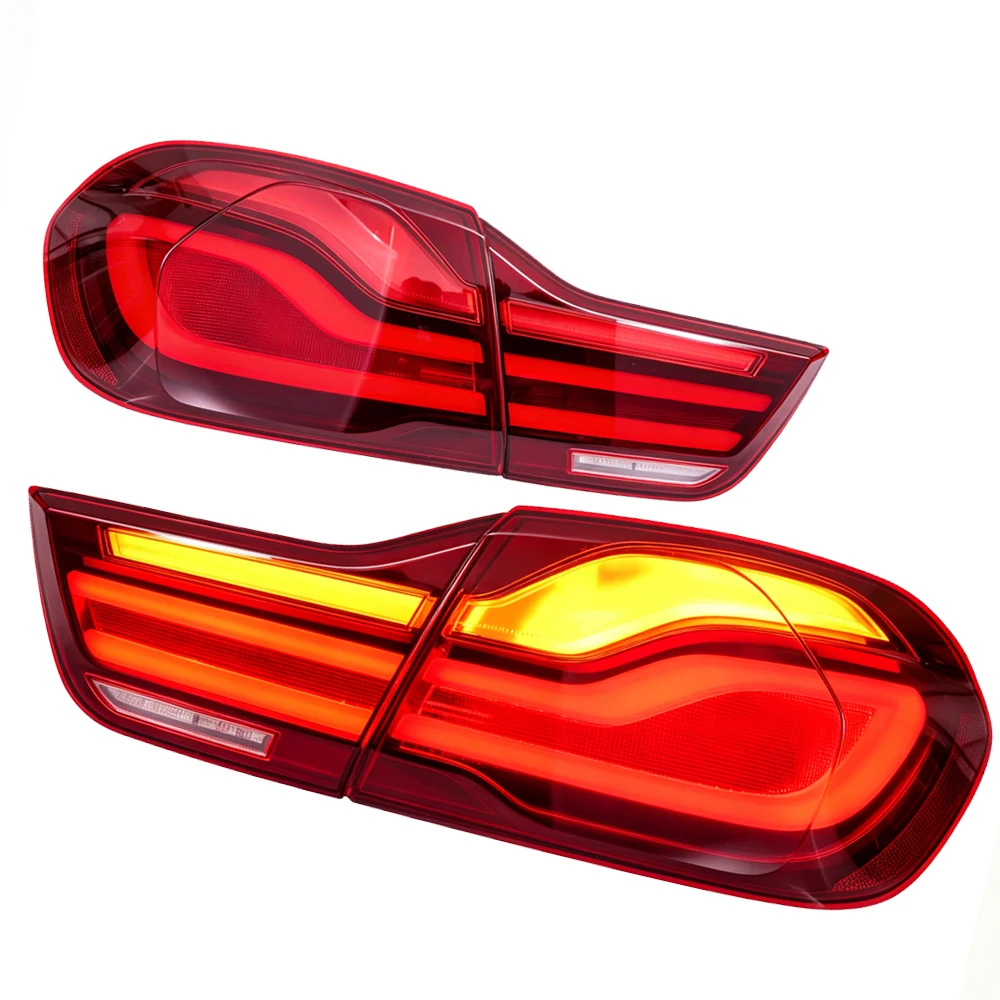 TYPY Auto-accessoires voor BMW 4 Serie F32 Achterlichten F33 F82 2013-2020 Nieuwe LED Achterlicht Upgrade Gemodificeerde Volledige Achterlicht Dynamische Richtingaanwijzers
