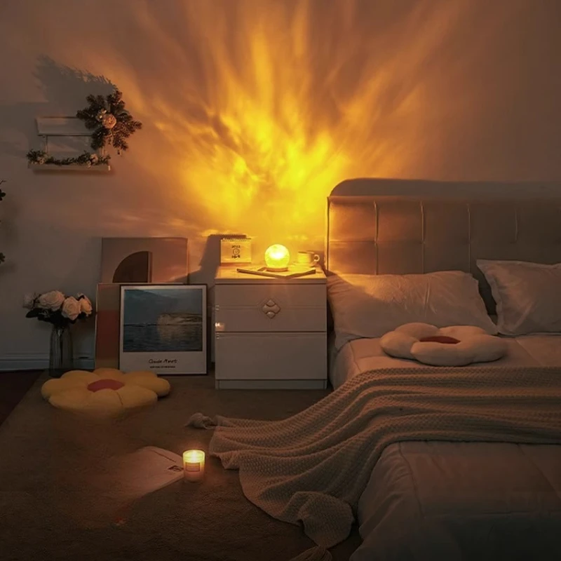 

Night light bedroom bedside atmosphere emotional fun room decoration romantic gift
