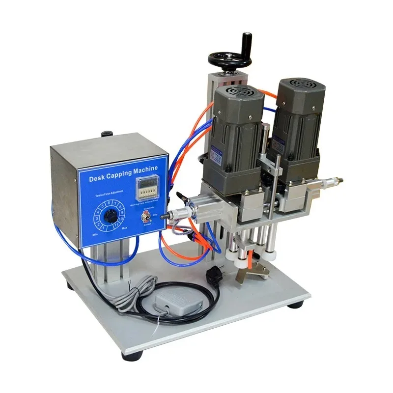 Desktop Automatic Capping Machine Trigge Cap Capper Twist Sealing Plastic Glass Dropper Pouch Bottle Capping Machine 2025 NEW