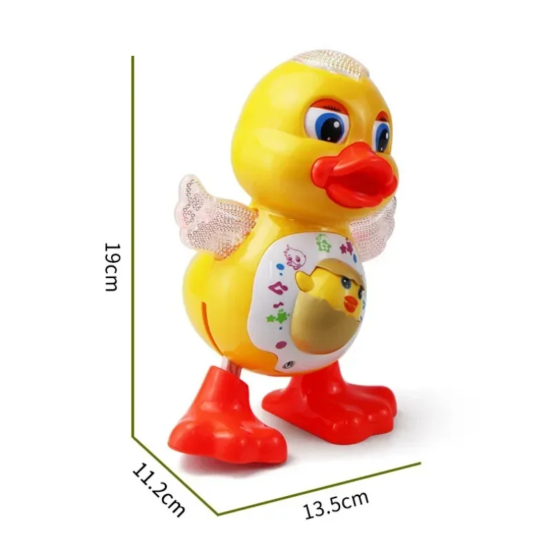 Jouet de canard dansant électrique, Animal Musical interactif avec lumières clignotantes, cadeau éducatif pour enfants