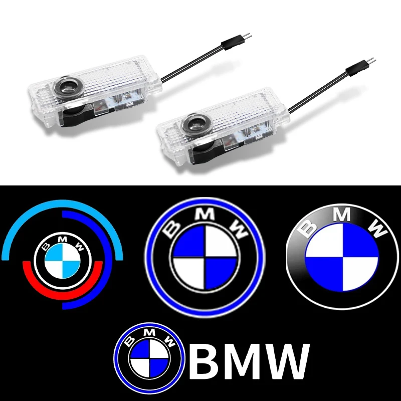 

2Pcs LED Car Welcome Logo Light Door Projector Light For BMW E36 F20 E46 E39 E38 E90 E53 X3 X5 X6 M2 M4 F30 E60 E87 Accessories