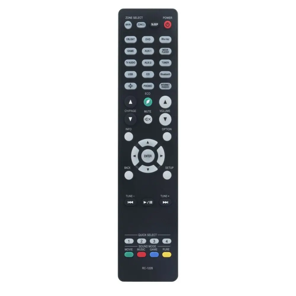 New RC-1228 Replacement For DENON AV Receiver Remote Control RC-1217 RC-1218 VR-S900W AVR-S650H AVR-S730H AVR-S740H AVR-S950H
