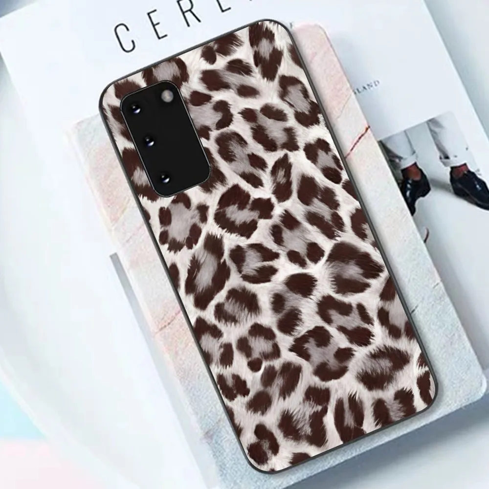 Fashion Tiger Leopard Print Phone Case For Samsung S 9 10 20 21 22 23 30 23 24 Plus Lite Ultra FE S10lite Fundas