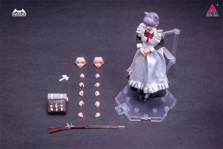 2025 Q4 HASUKI PA010 1/12 Girl Feiqizi Feky Action Figure 6'' Female Soldier Figurine Model Full Set Collectible Toy