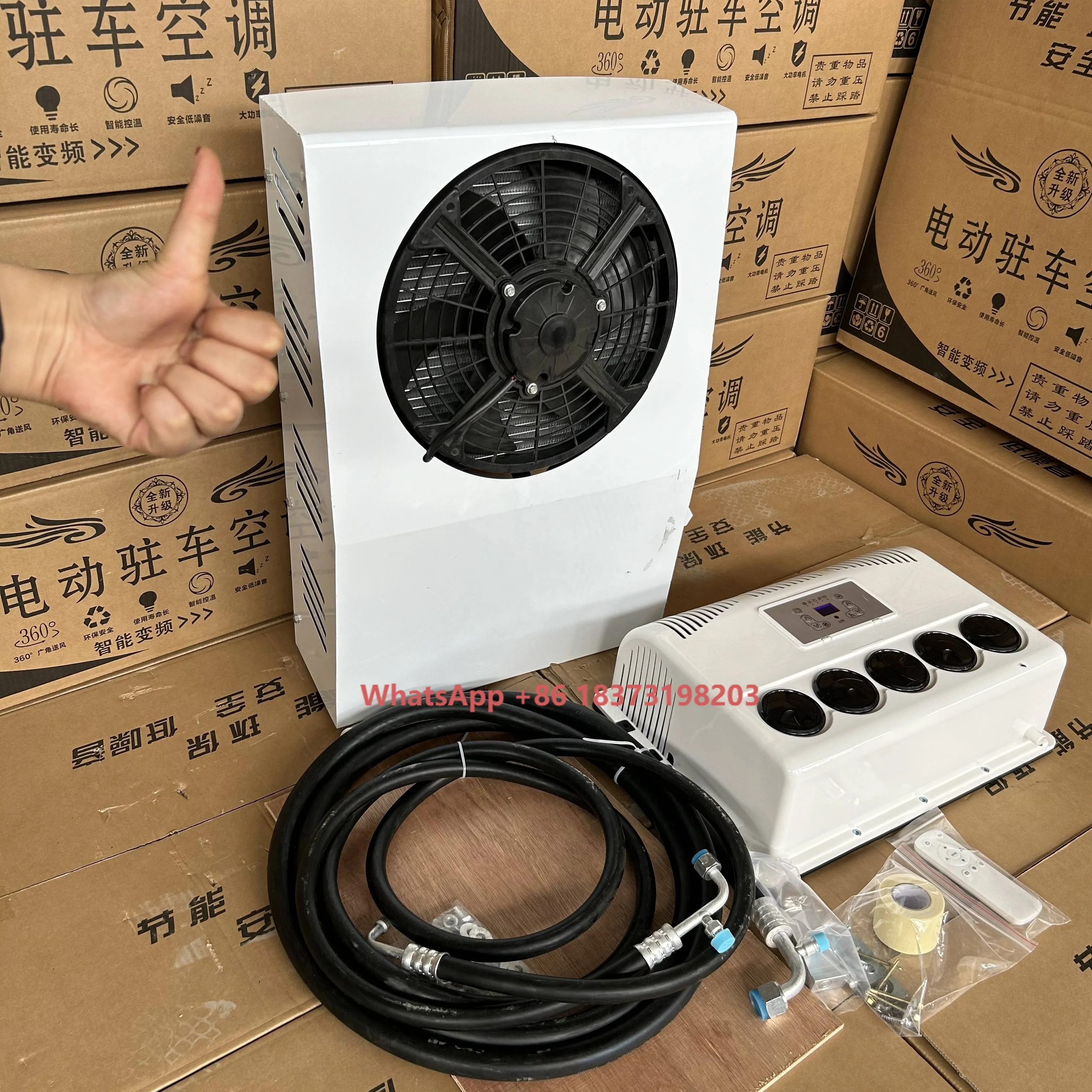 

12 Volt AC Unit Battery Powered 12v Truck Cabin 24v Conditioning Parking air Conditioner