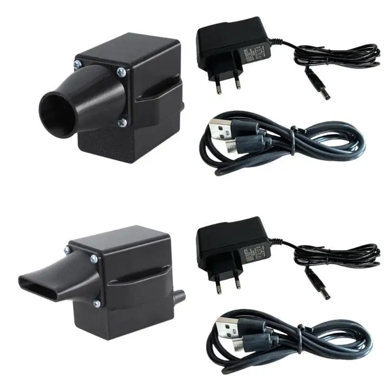 منفاخ هواء أساسي لعشاق الهواء الطلق 652F، مروحة سرعة قابلة للتعديل لحفلات الشواء وحفرة النار، خيار فوهة مستديرة/مسطحة #4