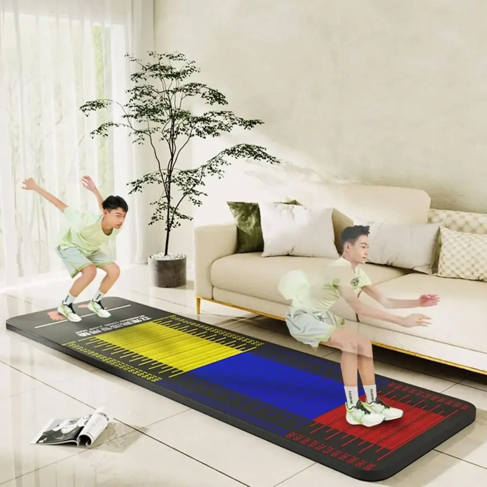 Non-Slip Shock Absorbing Long Jump Mats for Kids and Adults, Set of 2, Various Sizes