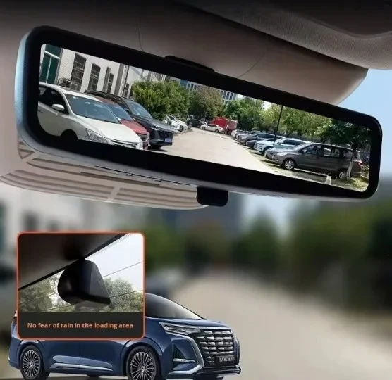 Trendy Elf 22-24 Tengshi D9 ABS Interior Kits Original HD Night Vision 9.3 Inch Black Rearview Mirror Digital Streaming - view 6
