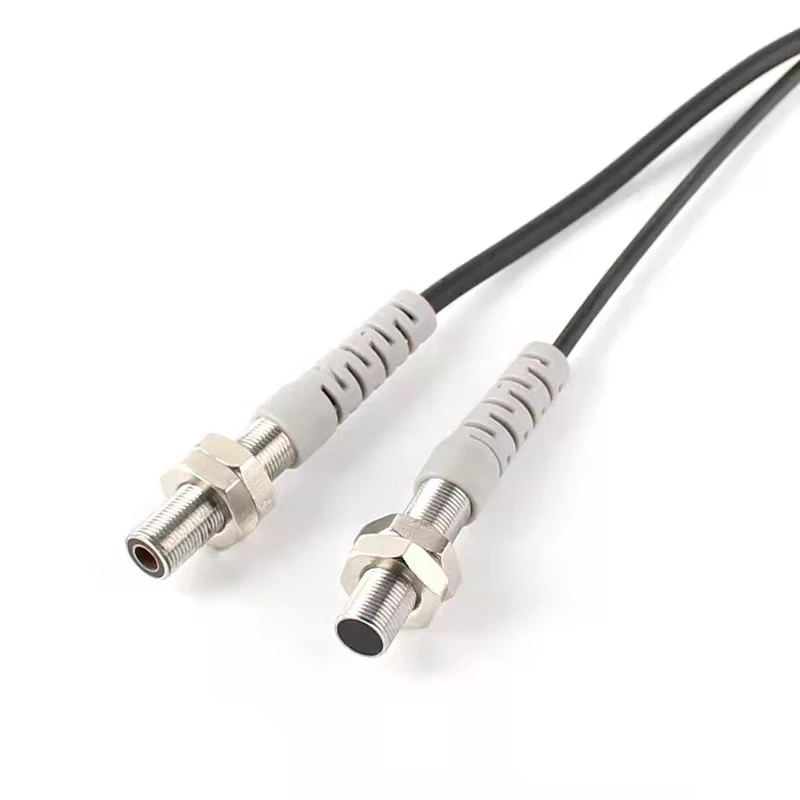 

Small laser photoelectric switch M6 visible infrared light sensor DC three-wire NPN normally open 24v