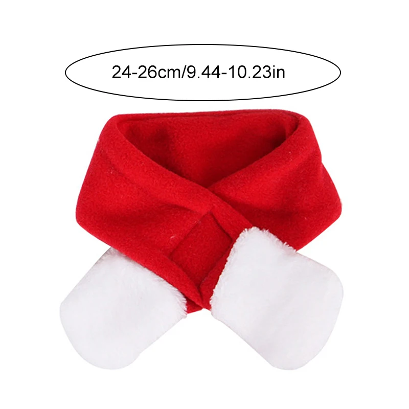 Christmas Cat Costume Santa Elk Cosplay Dog Pet Scarf Hat Crown Headband Cat Accessories Holiday Party Dress Up Supplies Gift