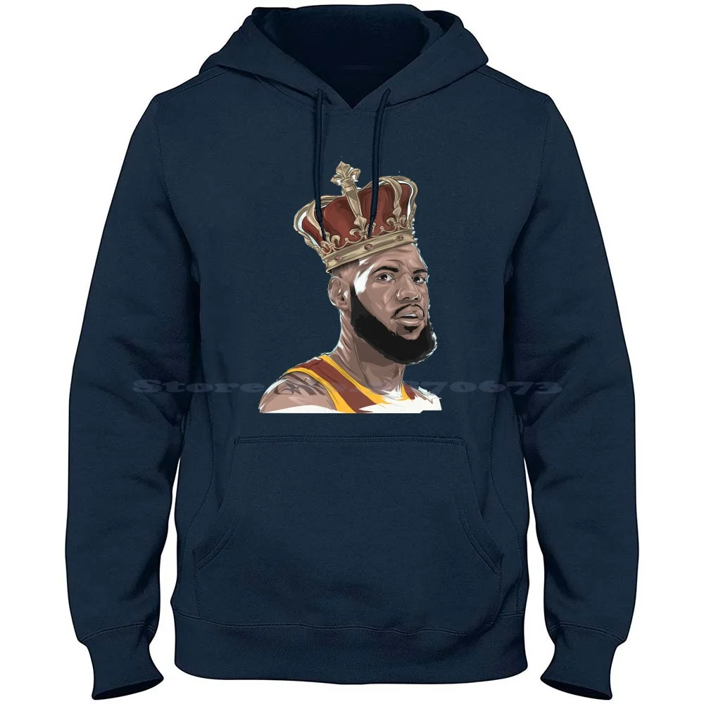 Sudadera con capucha de James The King Stick 100% algodón, Camiseta con estampado de Tropy James Art, papel tapiz de James Illustration