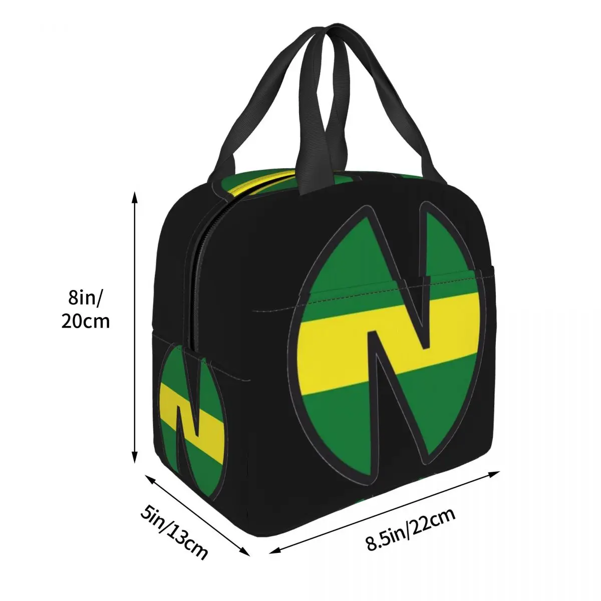 Tsubasa Newteam Logo Waterproof Oxford Portable Thermal Lunch Bags Box Picnic Food Bag Multifunction